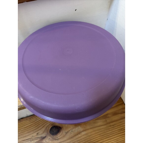 TUPPERWARE Serving Center 6-Part Divided Party Veggie Snack & Dip Tray 1665 1667 - Picture 3 of 4